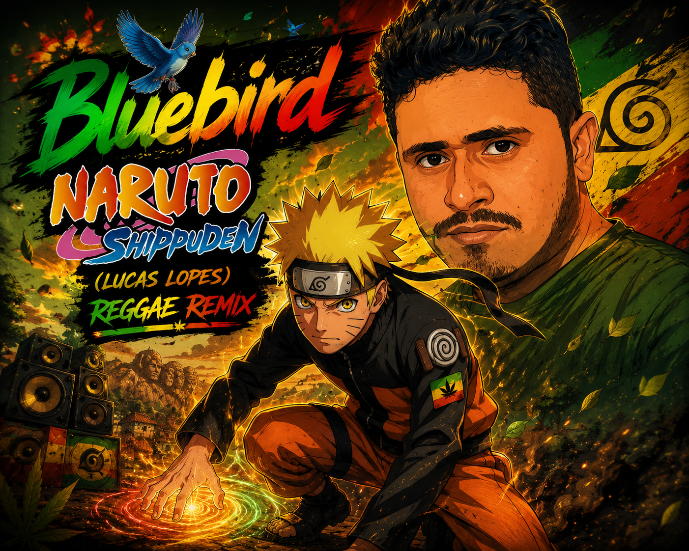 Bluebird, Naruto Shippuden (Blackson Music) Reggae Remix